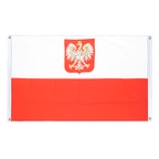 Polen Adler Bannerfahne 90 x 150 cm, Querformat