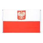 Bannière Pologne avec aigle 90 x 150 cm, paysage