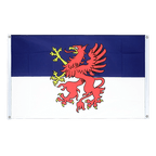 Pommern Bannerfahne 90 x 150 cm, Querformat