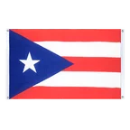 Puerto Rico Bannerfahne 90 x 150 cm, Querformat
