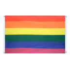 Rainbow Banner Flag 3x5 ft, landscape