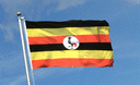 Uganda - Flagge 90 x 150 cm