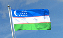 Uzbekistan - 3x5 ft Flag