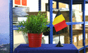 Belgique - Mini drapeau de table 10 x 15 cm