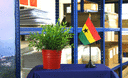 Ghana - Tischflagge 10 x 15 cm