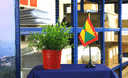 Grenada - Tischflagge 10 x 15 cm
