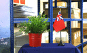 Red Ensign 1707-1801 - Mini drapeau de table 10 x 15 cm