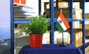 Inde - Mini drapeau de table 10 x 15 cm