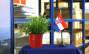 Kroatien - Tischflagge 10 x 15 cm