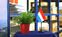 Luxembourg - Mini drapeau de table 10 x 15 cm