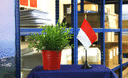 Monaco - Mini drapeau de table 10 x 15 cm