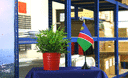 Namibie - Mini drapeau de table 10 x 15 cm