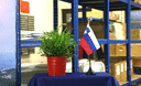 Slovenia - Table Flag 4x6"