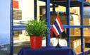 Thailand - Tischflagge 10 x 15 cm