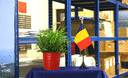 Tchad - Mini drapeau de table 10 x 15 cm