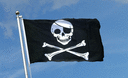 Pirat Skull and Bones - Flagge 90 x 150 cm