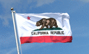 Kalifornien - Flagge 90 x 150 cm