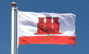 Gibraltar - Flagge 60 x 90 cm