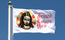 Jesus Loves You - Drapeau 60 x 90 cm