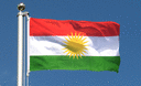 Kurdistan - 2x3 ft Flag