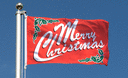 Merry Christmas - Flagge 60 x 90 cm