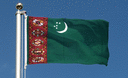 Turkmenistan - Flagge 60 x 90 cm