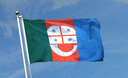 Ligurien - Flagge 90 x 150 cm
