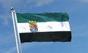 Extremadura - Flagge 90 x 150 cm