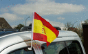 Spanien mit Wappen - Autofahne 30 x 40 cm