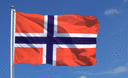 Norvège - Grand drapeau 150 x 250 cm