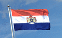 Niederlande mit Wappen - Flagge 90 x 150 cm