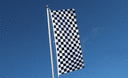 Zielflagge - Hochformat Flagge 80 x 200 cm