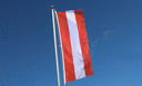 Österreich - Hochformat Flagge 80 x 200 cm