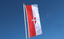 Wien - Hochformat Flagge 80 x 200 cm