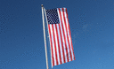 USA - Hochformat Flagge 80 x 200 cm
