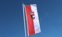 Salzburg - Hochformat Flagge 80 x 200 cm