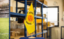 Atomkraft Nein Danke - Große Tischflagge 30 x 45 cm