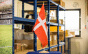 Dänemark - Große Tischflagge 30 x 45 cm