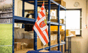 Brême - Grand drapeau de table 30 x 45 cm, bois