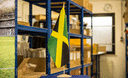Jamaika - Große Tischflagge 30 x 45 cm