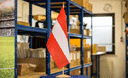 Österreich - Große Tischflagge 30 x 45 cm