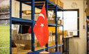 Türkei Große Tischflagge 30 x 45 cm