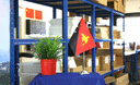 Papua Neuguinea - Satin Tischflagge 15 x 22 cm