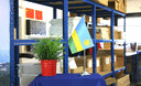 Rwanda - Satin Table Flag 6x9"