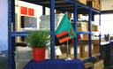 Zambia - Satin Table Flag 6x9"