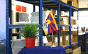 Tibet - Satin Tischflagge 15 x 22 cm