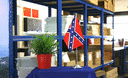 USA Südstaaten - Satin Tischflagge 15 x 22 cm