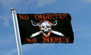 Pirat No Quarter No Mercy - Flagge 90 x 150 cm