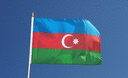 Azerbaidjan - Drapeau sur hampe 30 x 45 cm