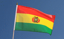Bolivie - Drapeau sur hampe 30 x 45 cm